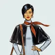 Sloane Carrick with a weekender bag